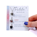 Interchangeable Healing Crystal Necklace - Protect