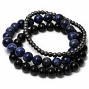 Protect Your Peace - Affirmation Crystal Bracelet Trio