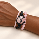 Create Positive Connections – Rose Quartz Power Crystal Bracelets