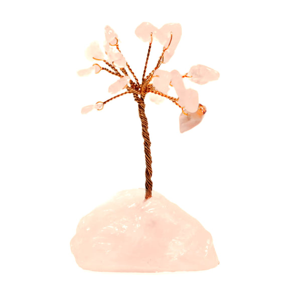 Rose Quartz Crystal Tree