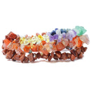 Sacral Chakra Crystal Chip Bracelet Trio Set