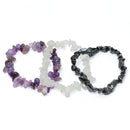 Sleep Well Crystal Chip Bracelet Trio Set