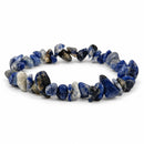 Sodalite Stone Chip Bracelet