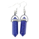 Sodalite Crystal Point Earrings