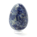 Sodalite Crystal Egg for Intuition, Clarity & Self-Expression