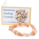 Sunstone Chip Bracelet