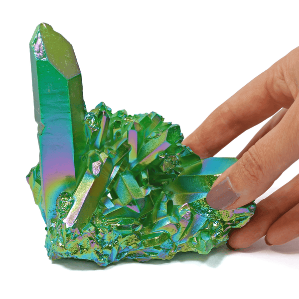 Green Aura Quartz Cluster (450g)