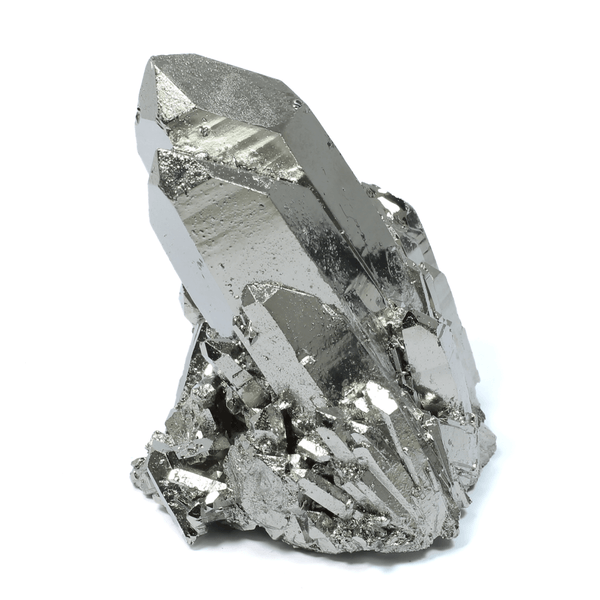 Silver Aura Quartz Cluster (456g)