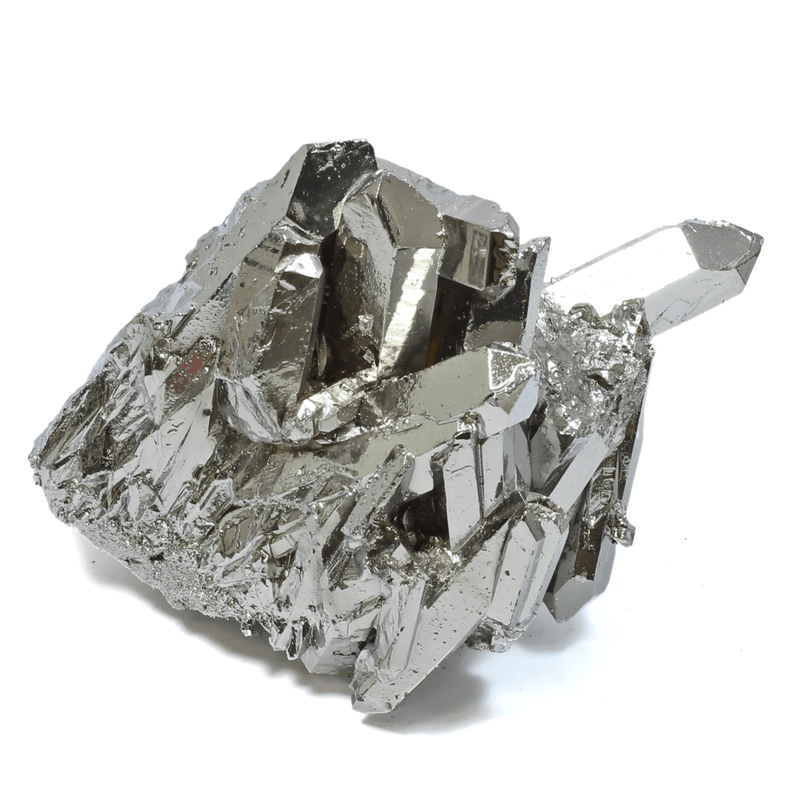 Silver Aura Quartz Cluster (475g)
