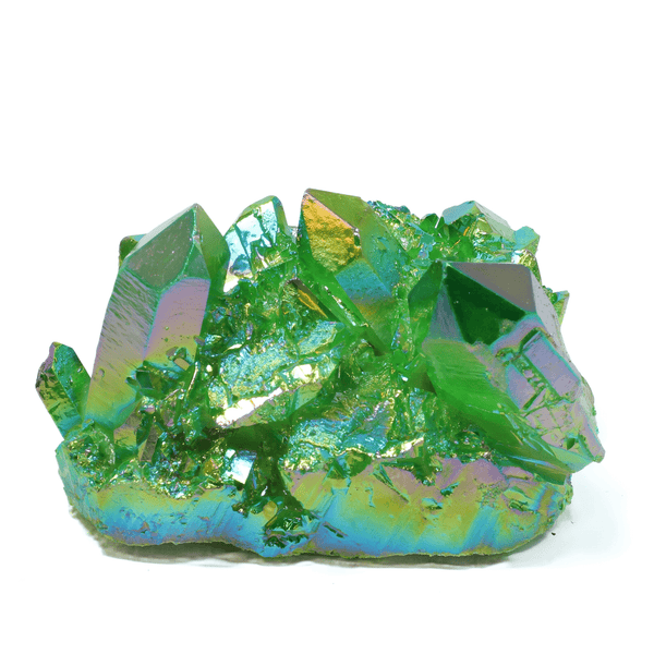 Green Aura Quartz Cluster (493g)