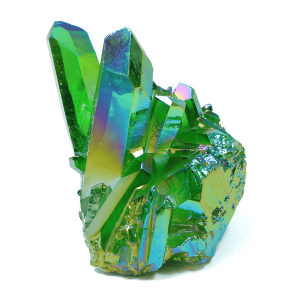 Green Aura Quartz Cluster (463g)