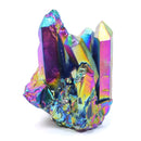 Titanium Aura Quartz Cluster (510g)