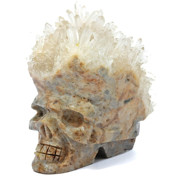 Skull Quartz Cluster  (189g)