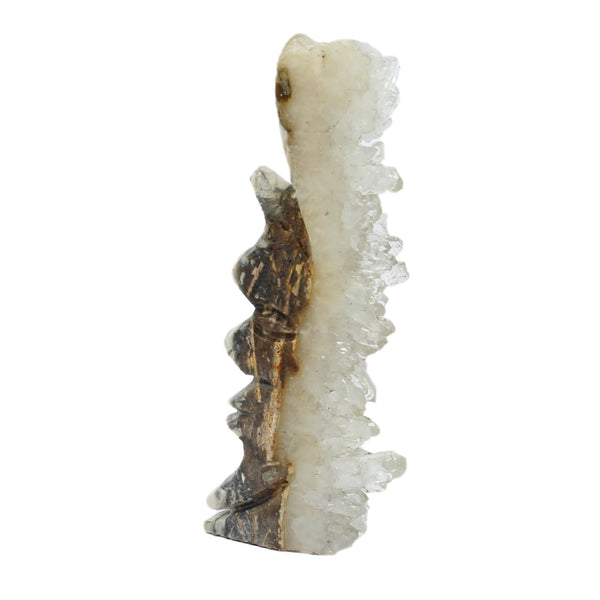 Clear Quartz Man In The Moon Cluster (72g)
