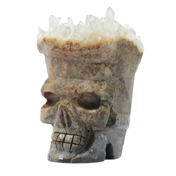 Skull Quartz Cluster  (179g)