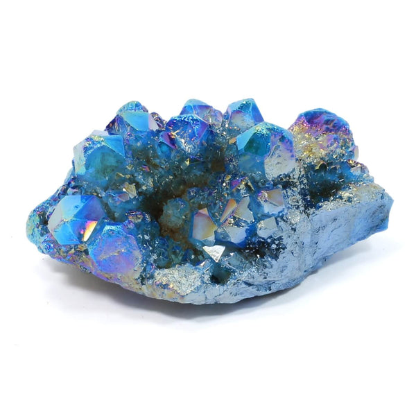 Blue Aura Quartz Cluster (454g)