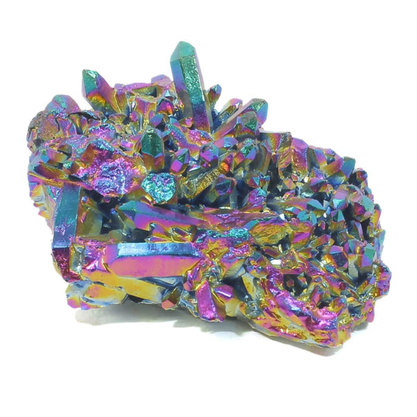 Titanium Aura Quartz Cluster (486g)