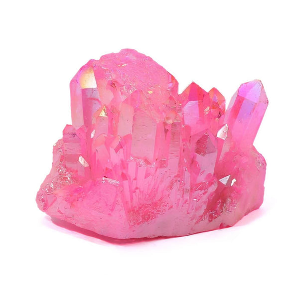 Pink Aura Quartz Cluster (563g)