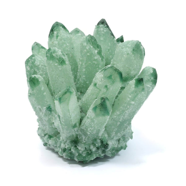 Green Phantom Quartz Cluster (384g)