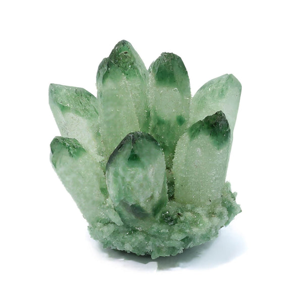 Green Phantom Quartz Cluster (369g)