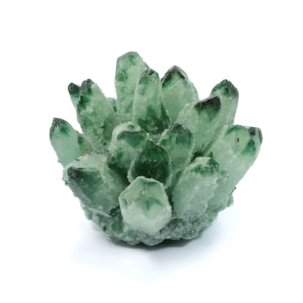 Green Phantom Quartz Cluster (409g)