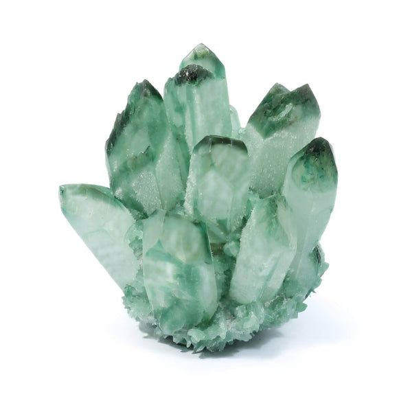 Green Phantom Quartz Cluster (338g)