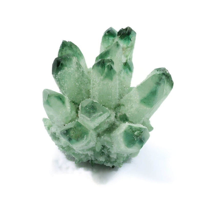 Green Phantom Quartz Cluster (375g)