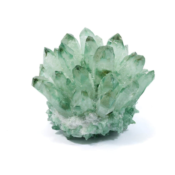 Green Phantom Quartz Cluster (353g)