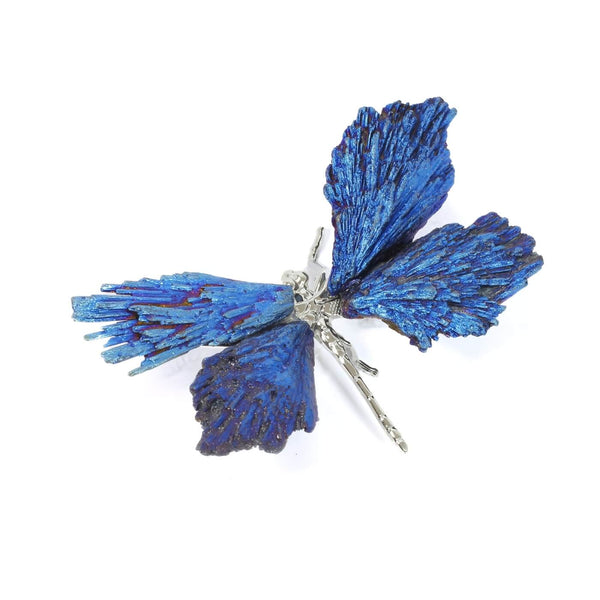 Black Tourmaline Electroplated Dragonfly (60g)