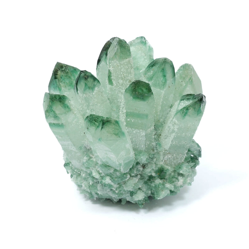 Green Phantom Quartz Cluster (358g)