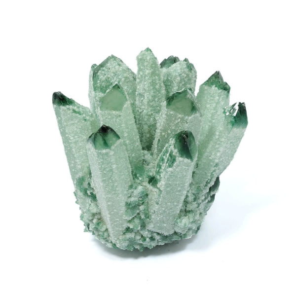 Green Phantom Quartz Cluster (371g)