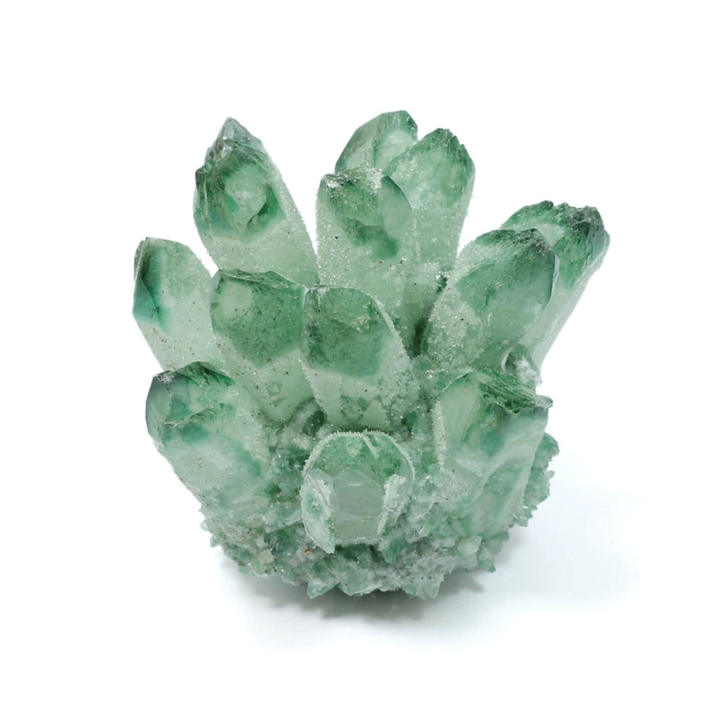 Green Phantom Quartz Cluster (383g)