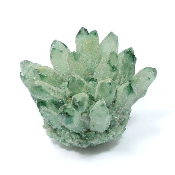 Green Phantom Quartz Cluster (528g)