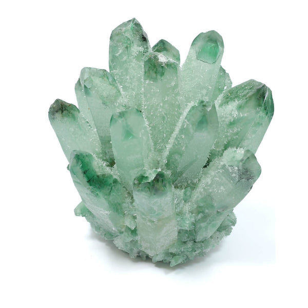 Green Phantom Quartz Cluster (377g)