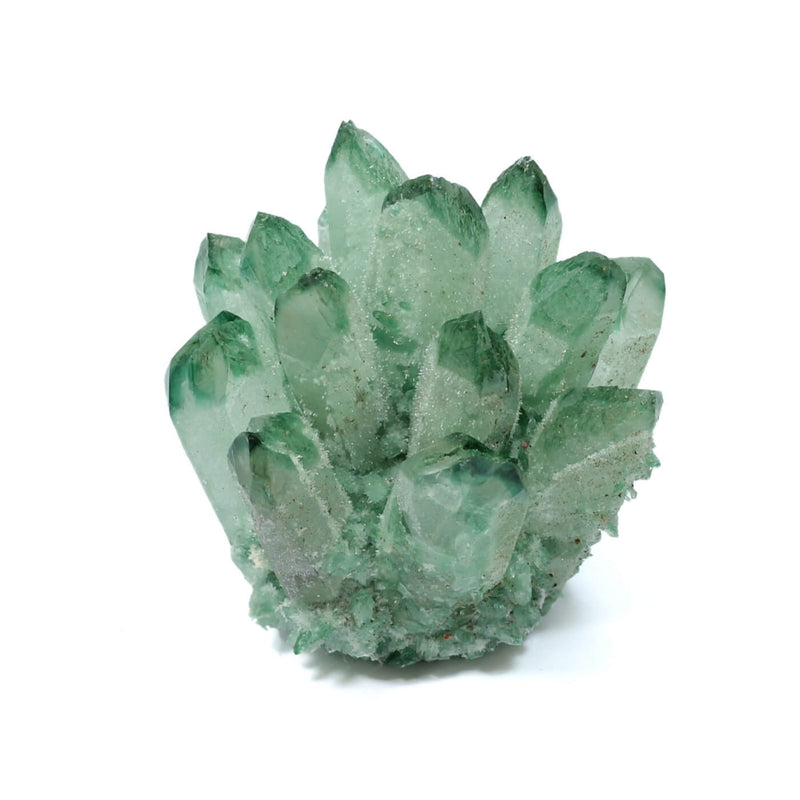 Green Phantom Quartz Cluster (336g)