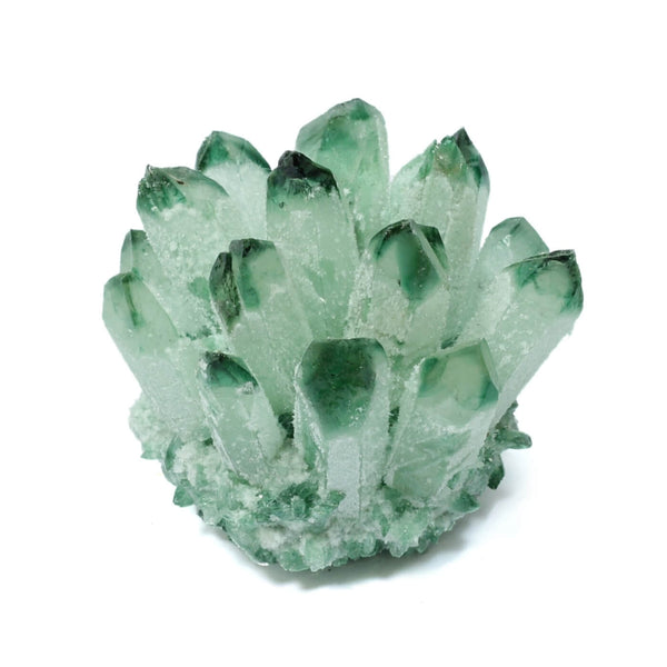Green Phantom Quartz Cluster (341g)