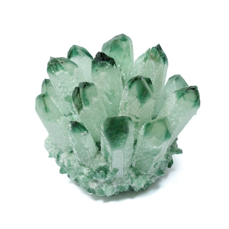 Green Phantom Quartz Cluster (341g)