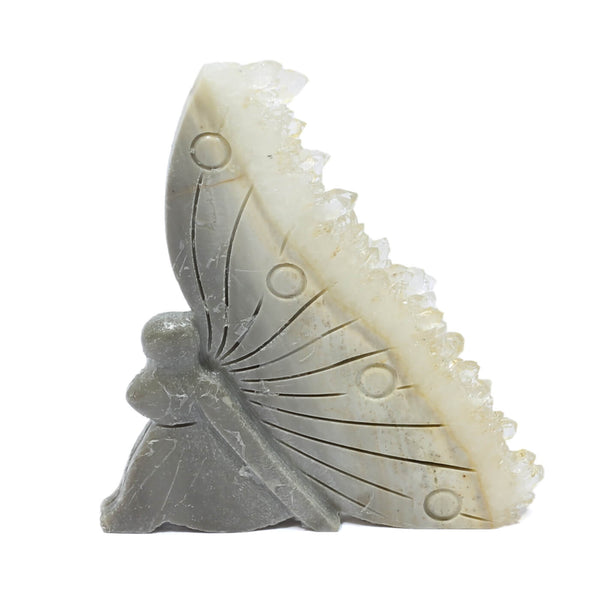 Clear Quartz Butterfly Cluster (151g)