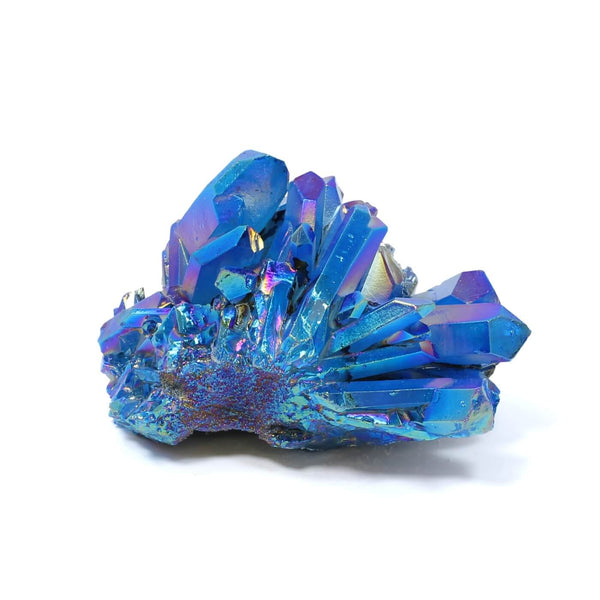 Blue Aura Quartz Cluster (463g)