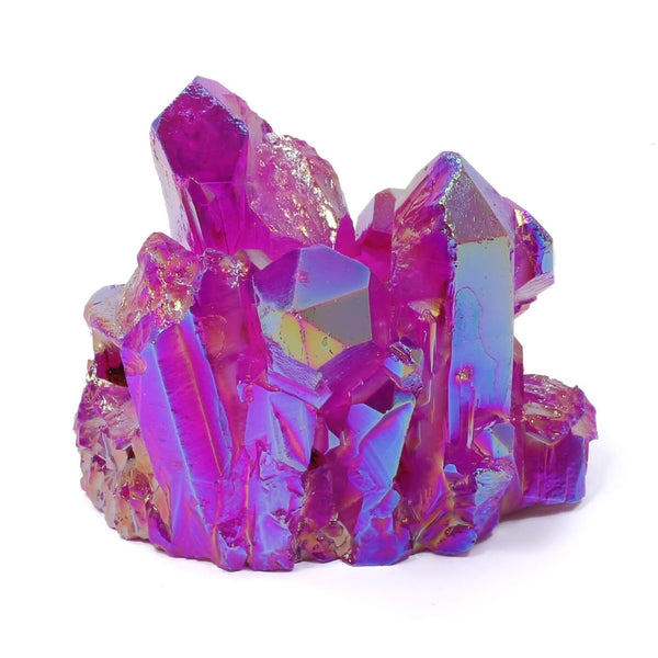 Purple Aura Quartz Cluster (480g)