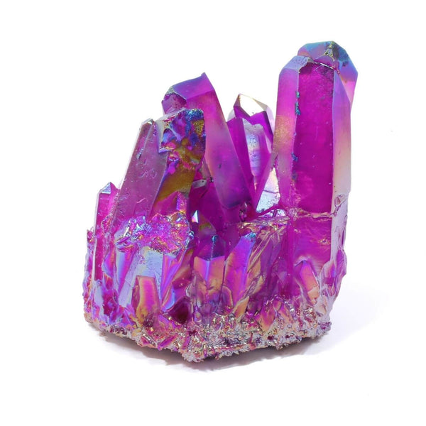 Purple Aura Quartz Cluster (507g)