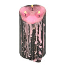 Pink Vampire Tears Tall Pillar Candle