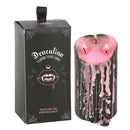 Pink Vampire Tears Tall Pillar Candle