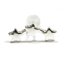 Three Star Climber Stud Earrings