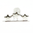 Three Star Climber Stud Earrings