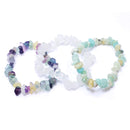 Time to Study Crystal Chip Bracelet Trio Set