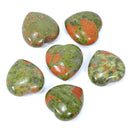 Unakite Mini Heart