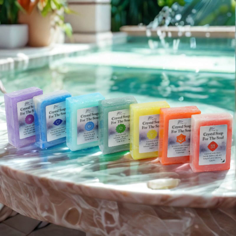 Chakra Crystal Soap For The Soul - The Complete Set