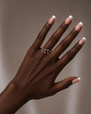 Virgo Constellation Adjustable Ring