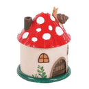 Mushroom House Incense Cone Burner